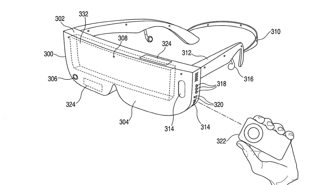 把 iPhone 戴在脸上，苹果新专利第 3 次迭代便携式 VR 头显构想