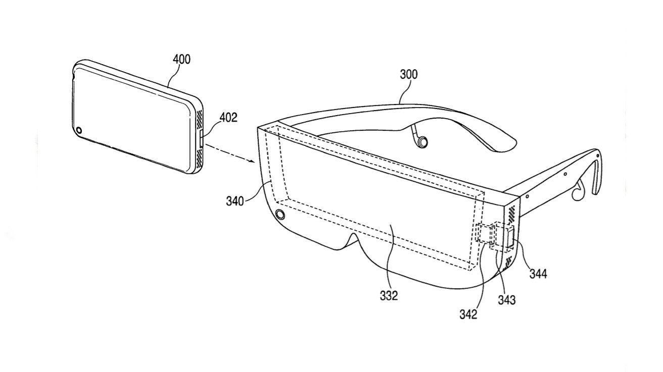 把 iPhone 戴在脸上，苹果新专利第 3 次迭代便携式 VR 头显构想